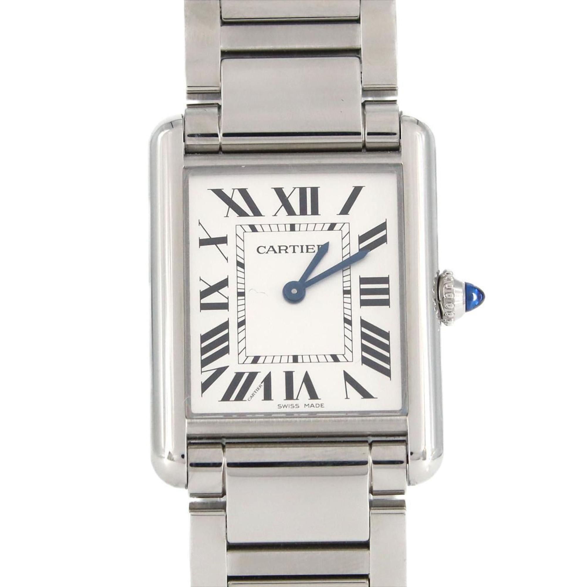 Cartier Cartier Tank Must LM WSTA0052 SS Wristwatch Quartz Size ONE SIZE - 1 Thumbnail