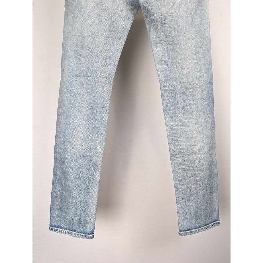 Saint Laurent Paris o1rshd1 Q:2 / Skinny 5 Pockets Low Pants Santa Monica Blue Size US 32 / EU 48 - 14 Thumbnail