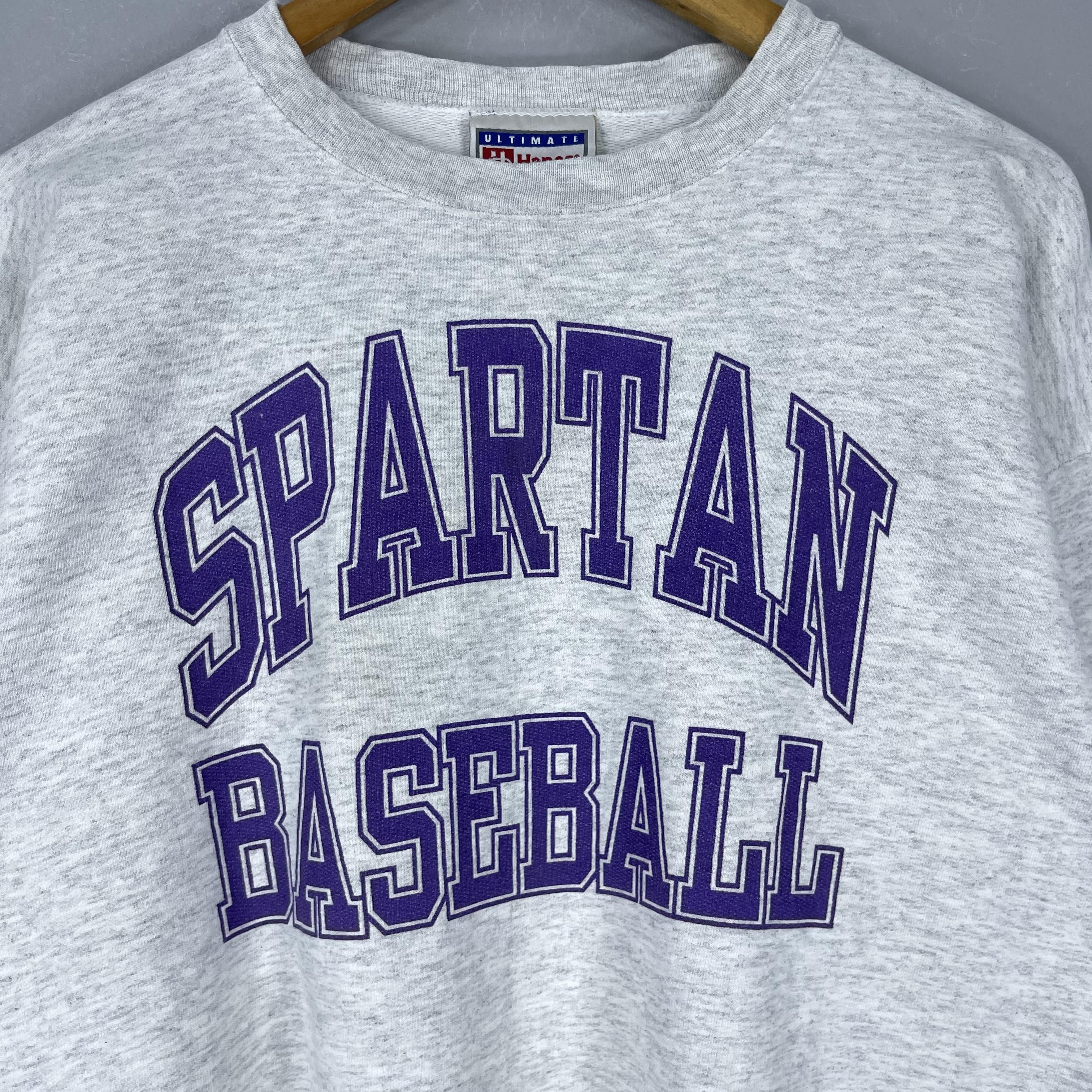 Vintage Vintage Michigan University Spartan Baseball Sweatshirt Size US L / EU 52-54 / 3 - 2 Thumbnail