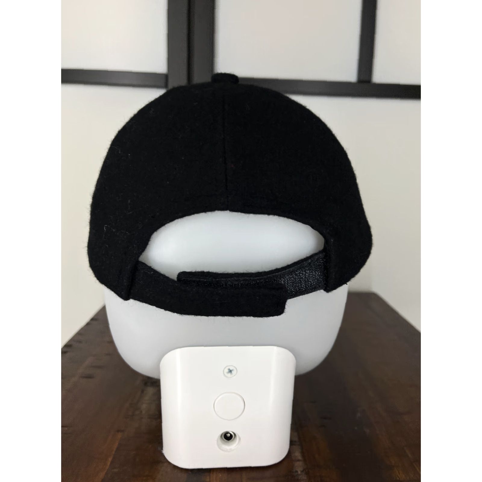 Vintage VINTAGE Target Hat Cap Strap Back Adult One Size Black Gray Wool Polyester Blend Outdoor Size ONE SIZE - 6 Thumbnail