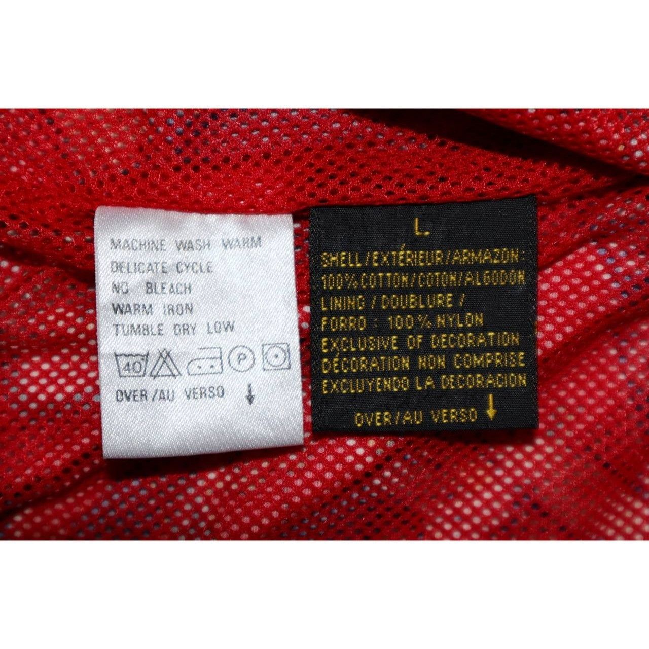 Vintage Vintage LizSport Golf Jacket Womens Size Large Red Graphic Size L / US 10 / IT 46 - 4 Thumbnail