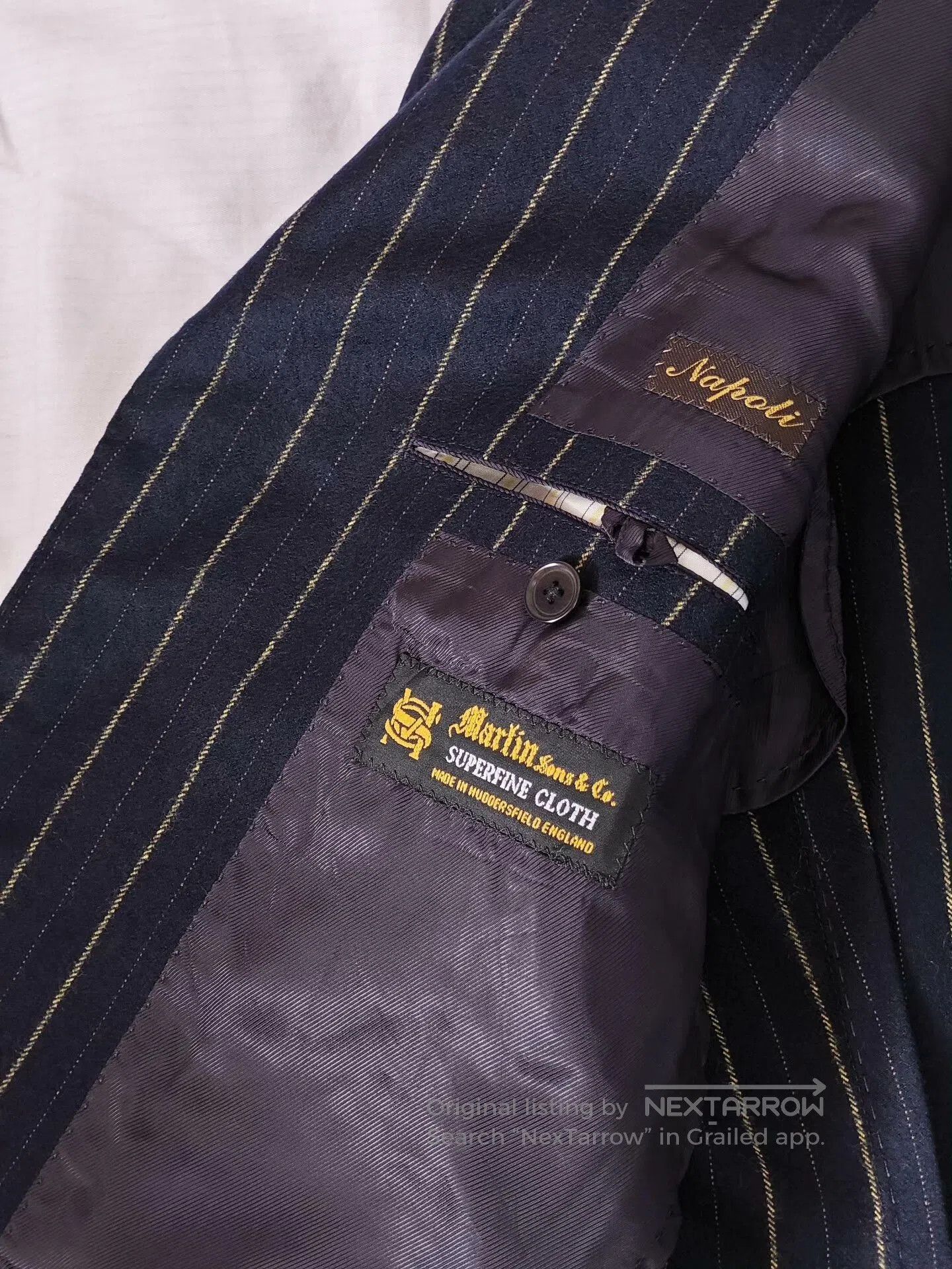 Japanese Brand Custom Tailored Wool Jacket. Size US M / EU 48-50 / 2 - 6 Thumbnail