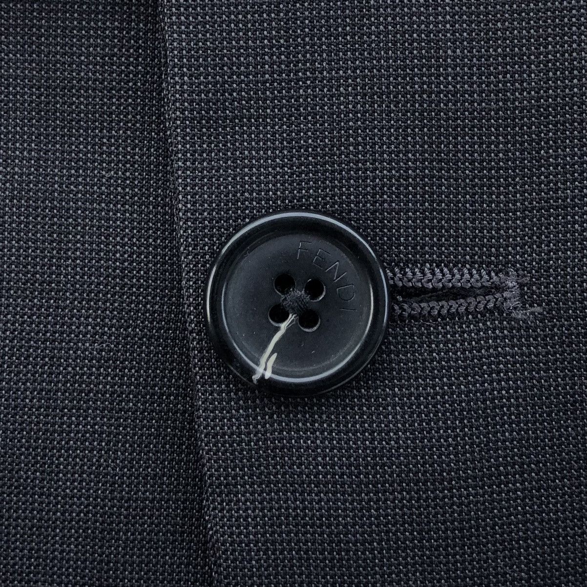 Fendi Vintage Fendi Uomo Wool Men’s Blazer Size 42L - 11 Thumbnail