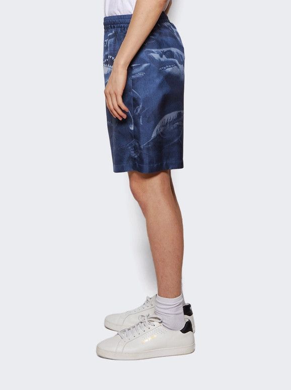 Burberry o1mle0326 Casual Shorts in Blue Size US 32 / EU 48 - 4 Thumbnail