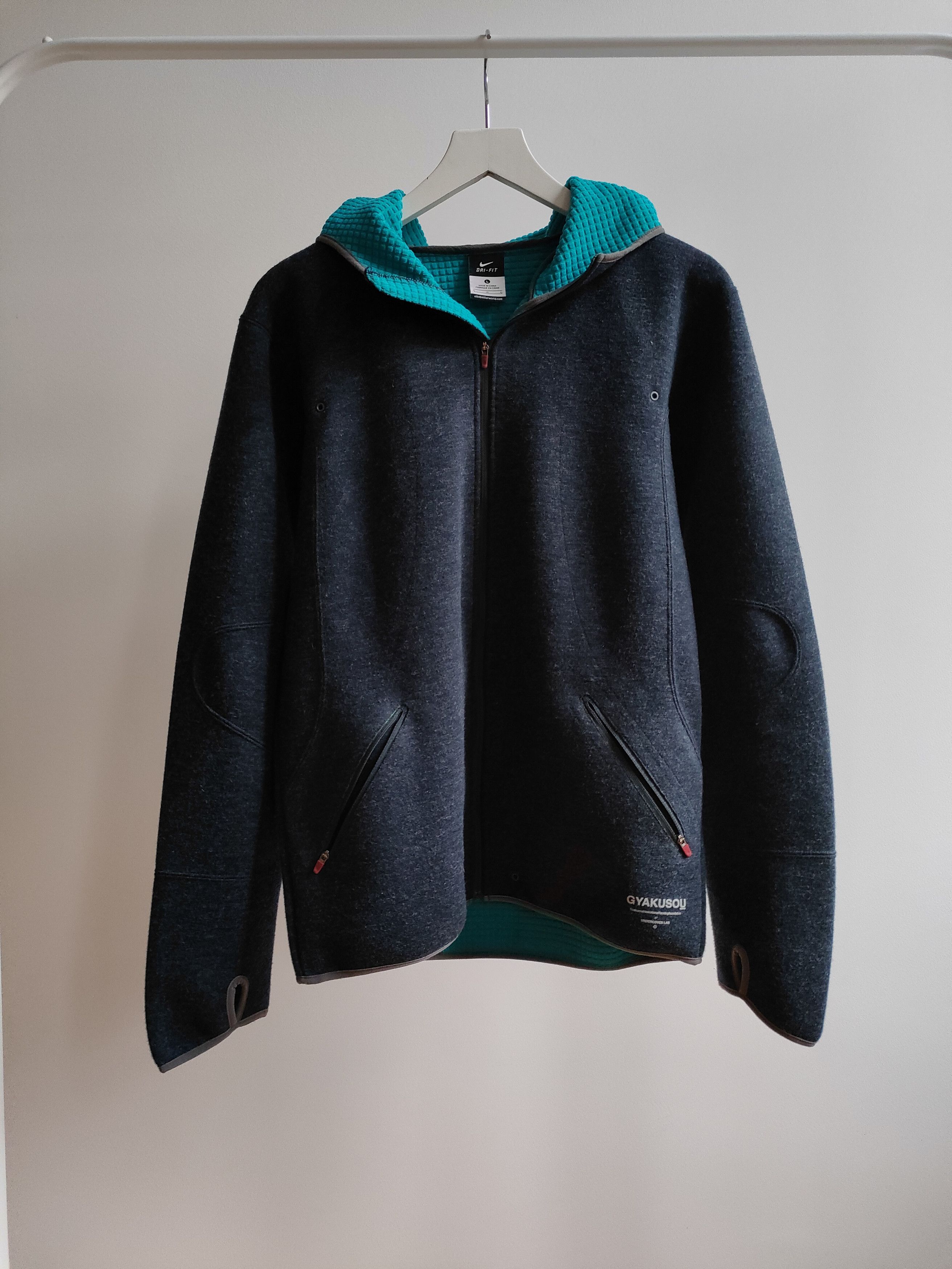 Gyakusou 2012 Nike x Undercover Gyakusou Fleece Hoodie Size US L / EU 52-54 / 3 - 10 Thumbnail