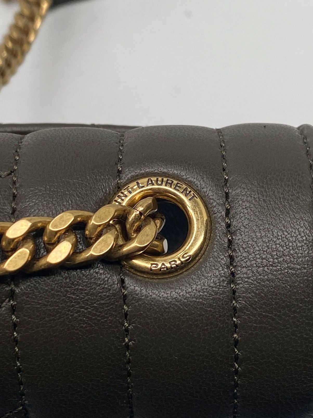 Yves Saint Laurent Saint Laurent Envelope Triquilt Small YSL Shoulder Bag Size ONE SIZE - 11 Thumbnail