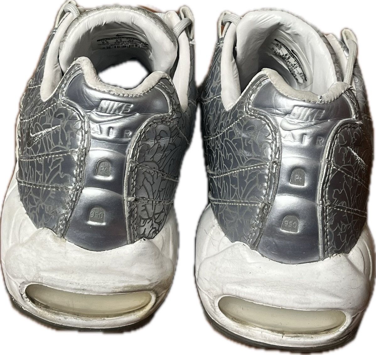 Nike Nike Air Max 95 – 20th Anniversary "Pure Platinum" Size US 9.5 / EU 42-43 - 3 Thumbnail