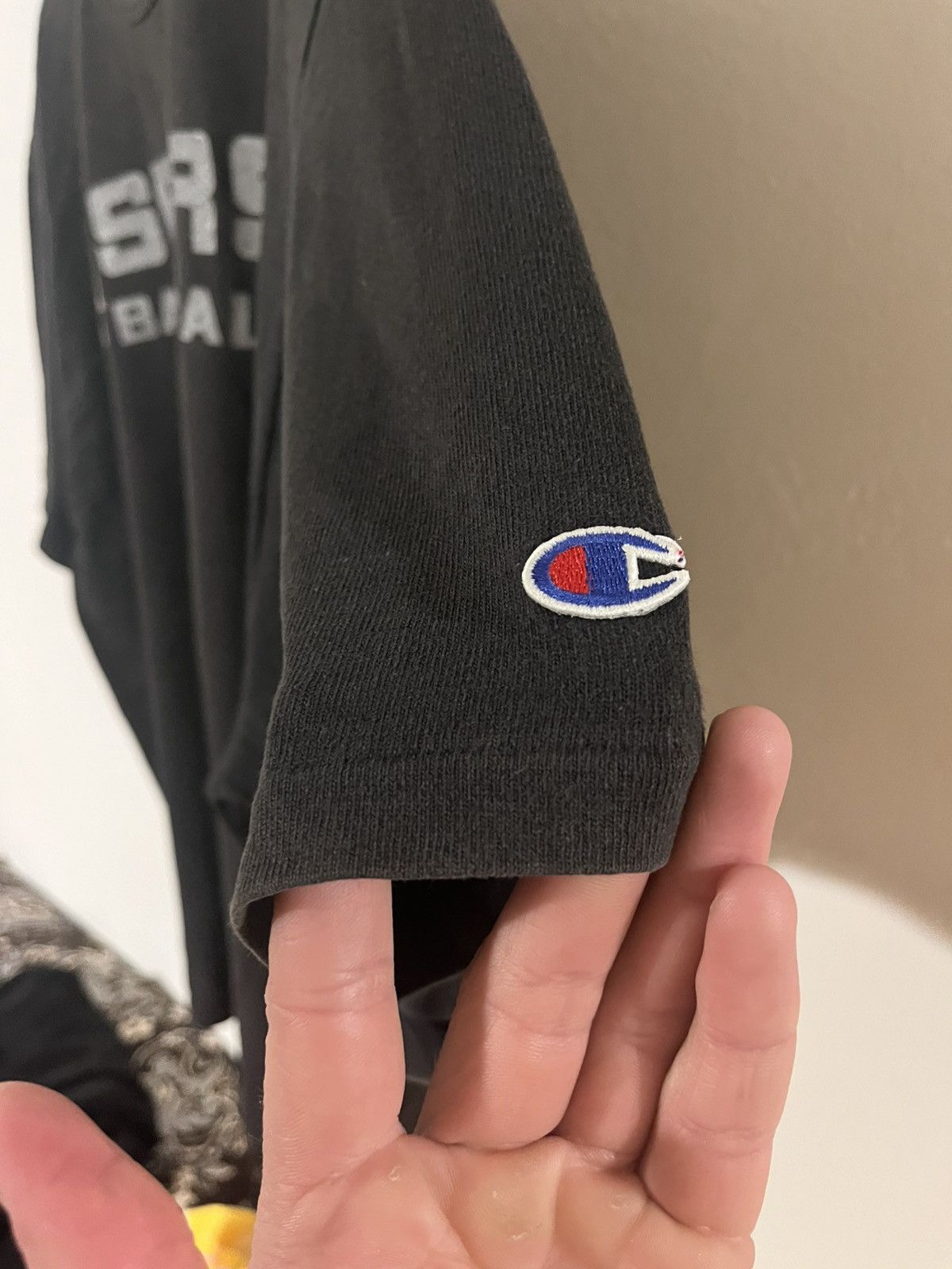 Champion 🏀 Vintage 90s Champion San Antonio Spurs XXL SINGLE STITCH Size US XXL / EU 58 / 5 - 6 Thumbnail