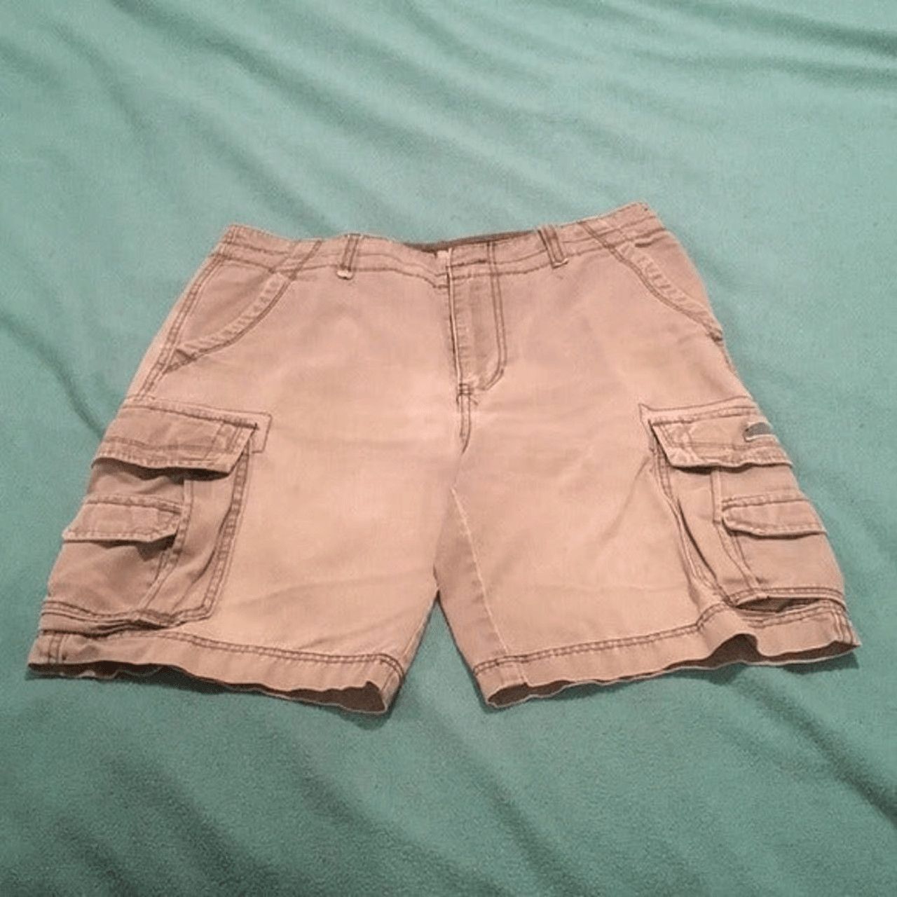 UNIONBAY UNIONBAY Tan Cargo Shorts Gorpcore Utility Wear Size US 34 / EU 50 - 2 Thumbnail
