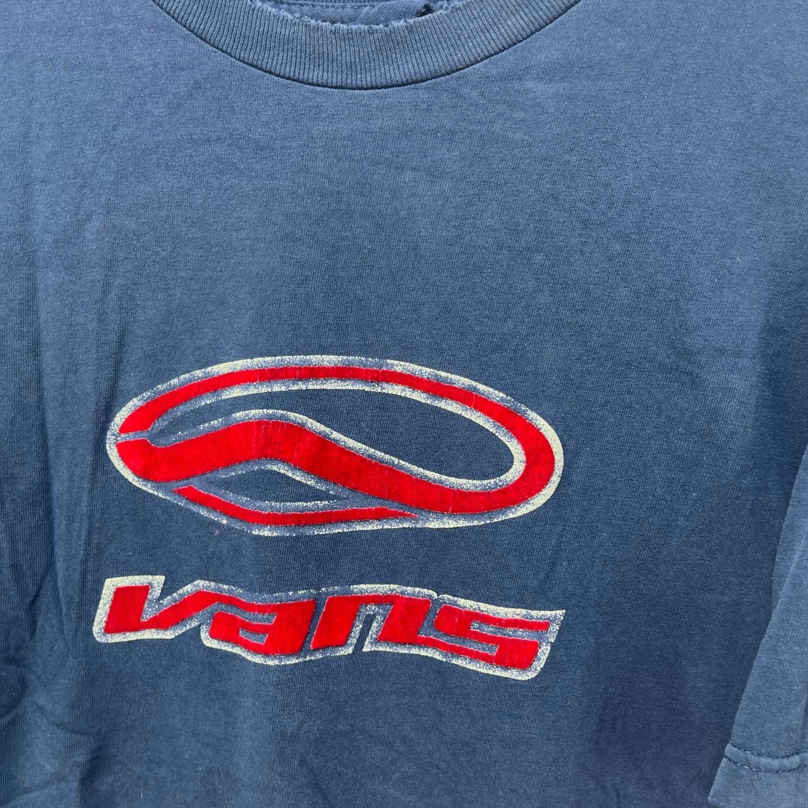 Vans Vintage 90s Vans Skateboarding Sun Faded Thrash T Shirt Size US L / EU 52-54 / 3 - 3 Thumbnail
