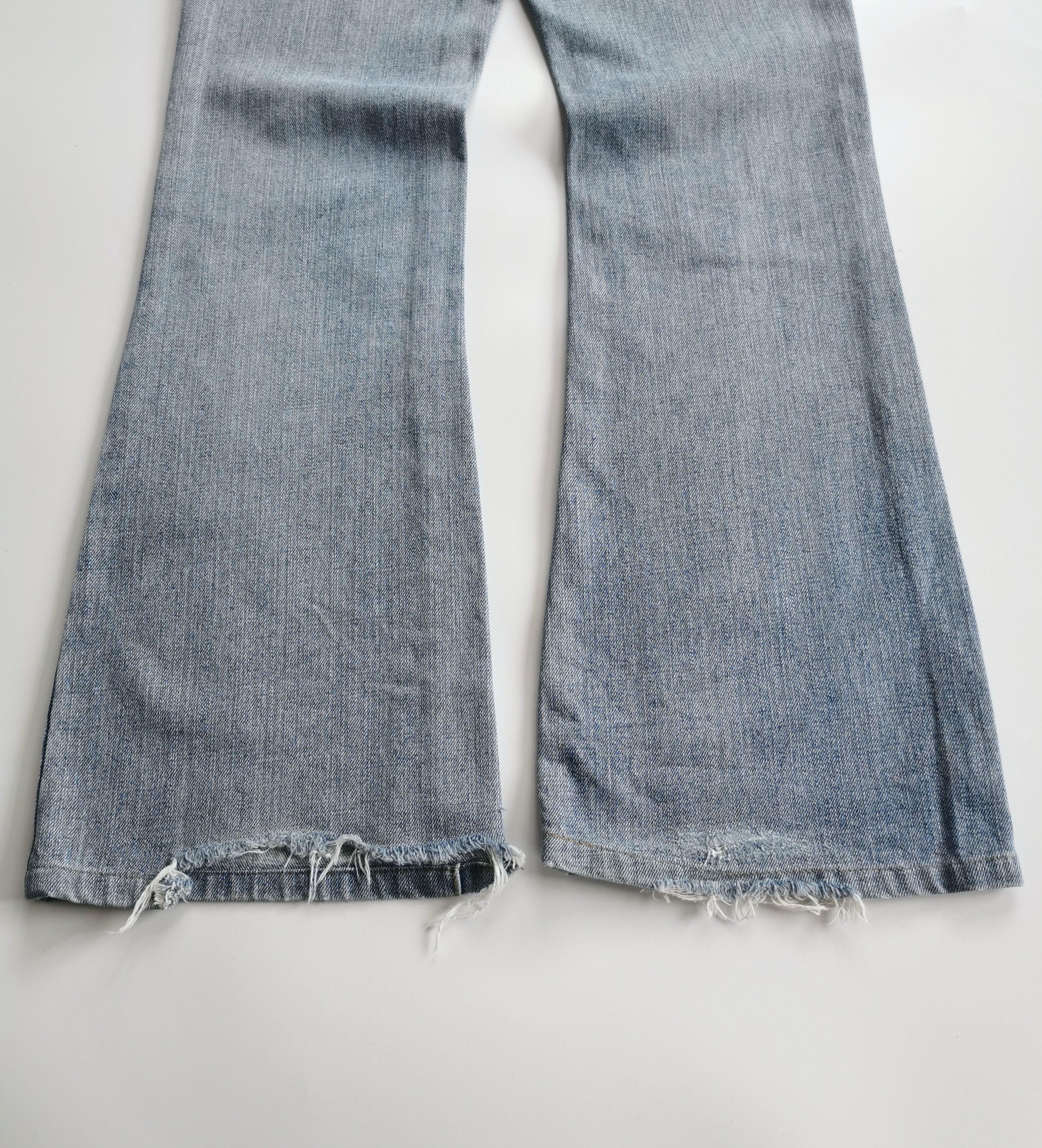 Tornado Mart Vintage Wrangler FlareBootcut Distressed Style Tornado Mart Size US 28 / EU 44 - 6 Thumbnail
