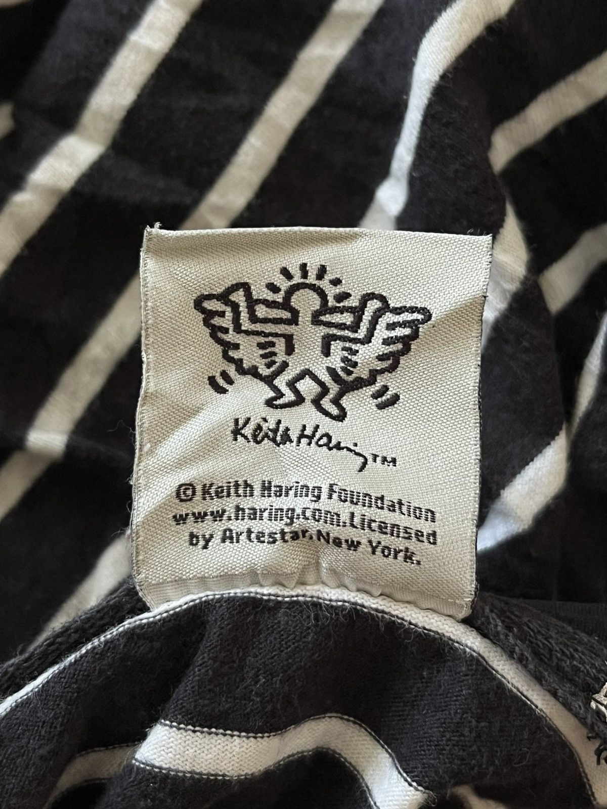 Keith Haring 2020 Keith Haring Love Logo Stripe Long Sleeve Size US M / EU 48-50 / 2 - 10 Thumbnail