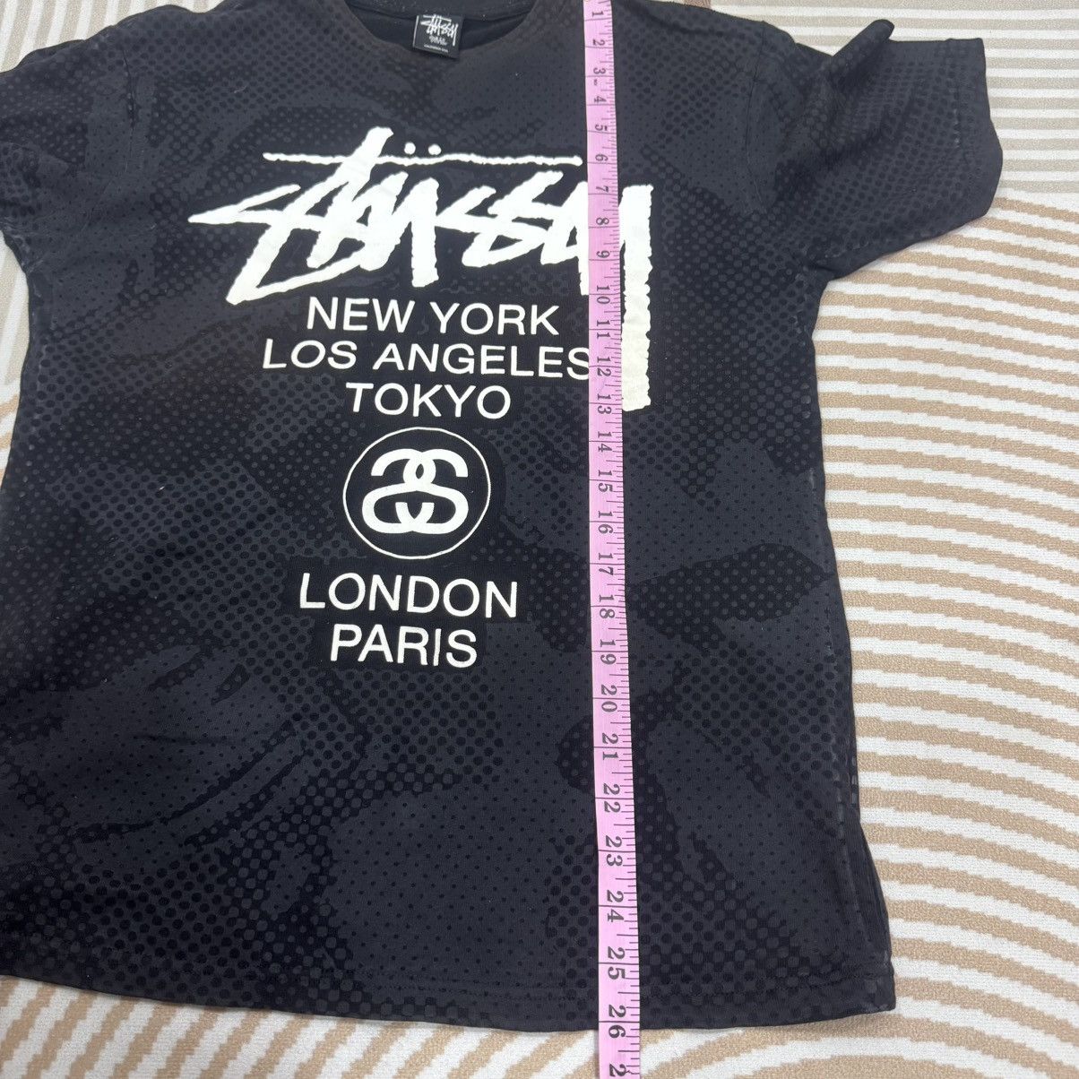 Stussy Stussy World Tour Camouflage Dot Tee Size US S / EU 44-46 / 1 - 9 Thumbnail