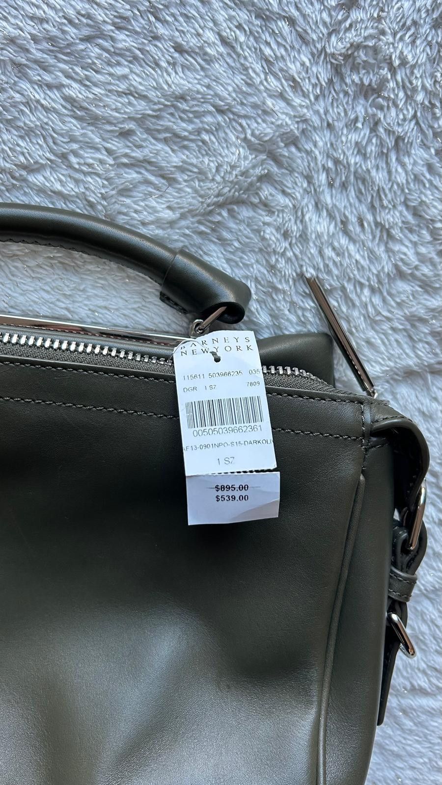 3.1 Phillip Lim 3.1 Phillip Lim Small Ryder Satchel Dark Olive Size ONE SIZE - 10 Thumbnail
