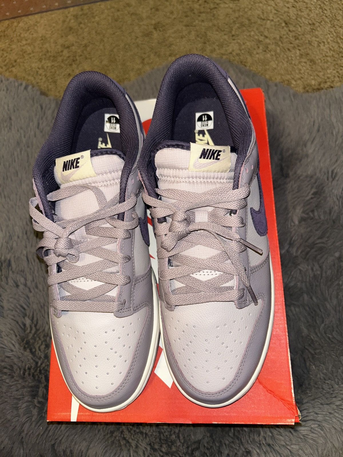 Nike NEW Nike Dunk Low ‘Light Violet’ ‘Dark Raisin’ SZ 11 Size US 11 / EU 44 - 4 Thumbnail