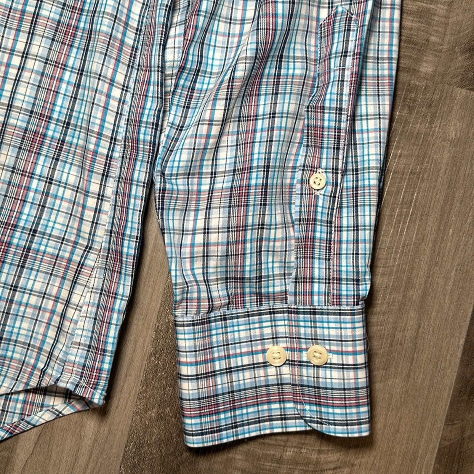 Peter Millar Peter Millar Long Sleeve Button Down - Large Size US L / EU 52-54 / 3 - 4 Thumbnail