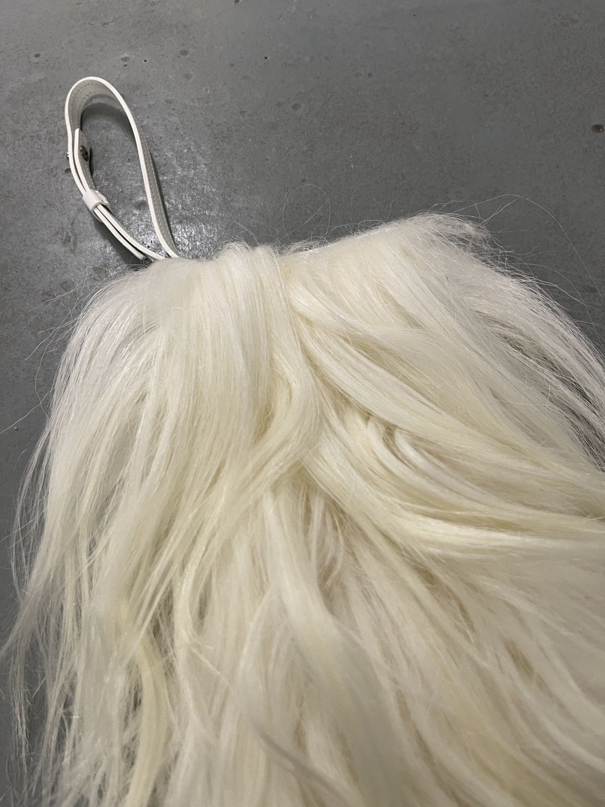 Maison Margiela Maison Margiela FW17 Artisanal Goat Hair Wallet Bag Size ONE SIZE - 2 Thumbnail