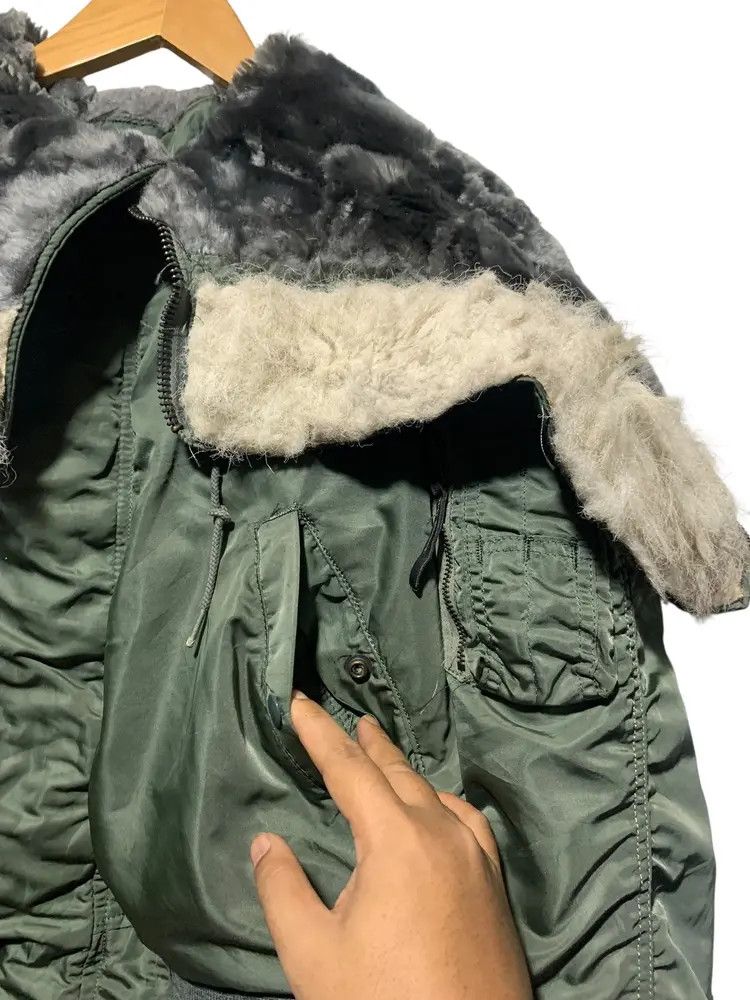 Other Vintage Alpha industries N2B bomber fur jacket Size US M / EU 48-50 / 2 - 5 Thumbnail