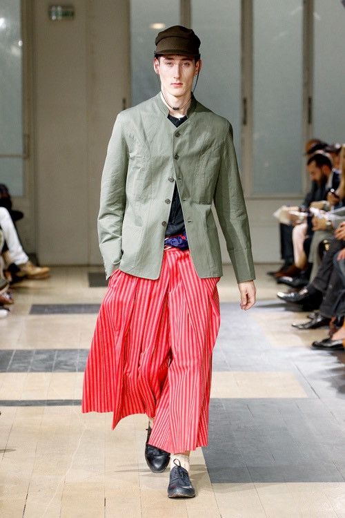Yohji Yamamoto Pour Homme Linen Cotton Cubist Jacket SS12