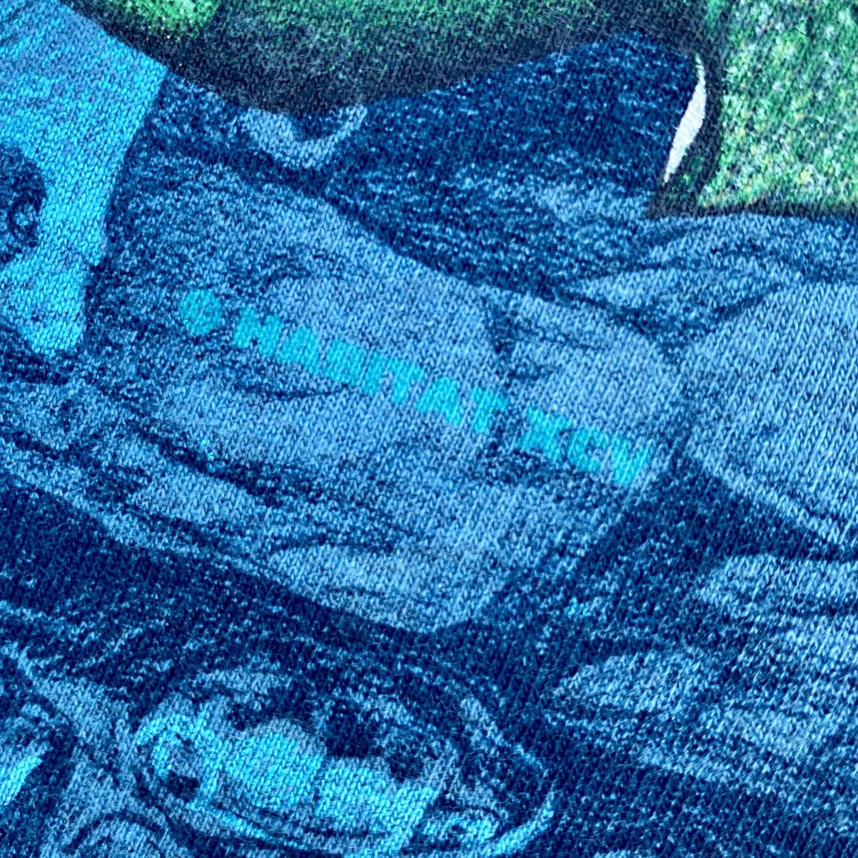 Vintage Vintage 90s Manatee x Ocean AOP tee Size US L / EU 52-54 / 3 - 4 Thumbnail