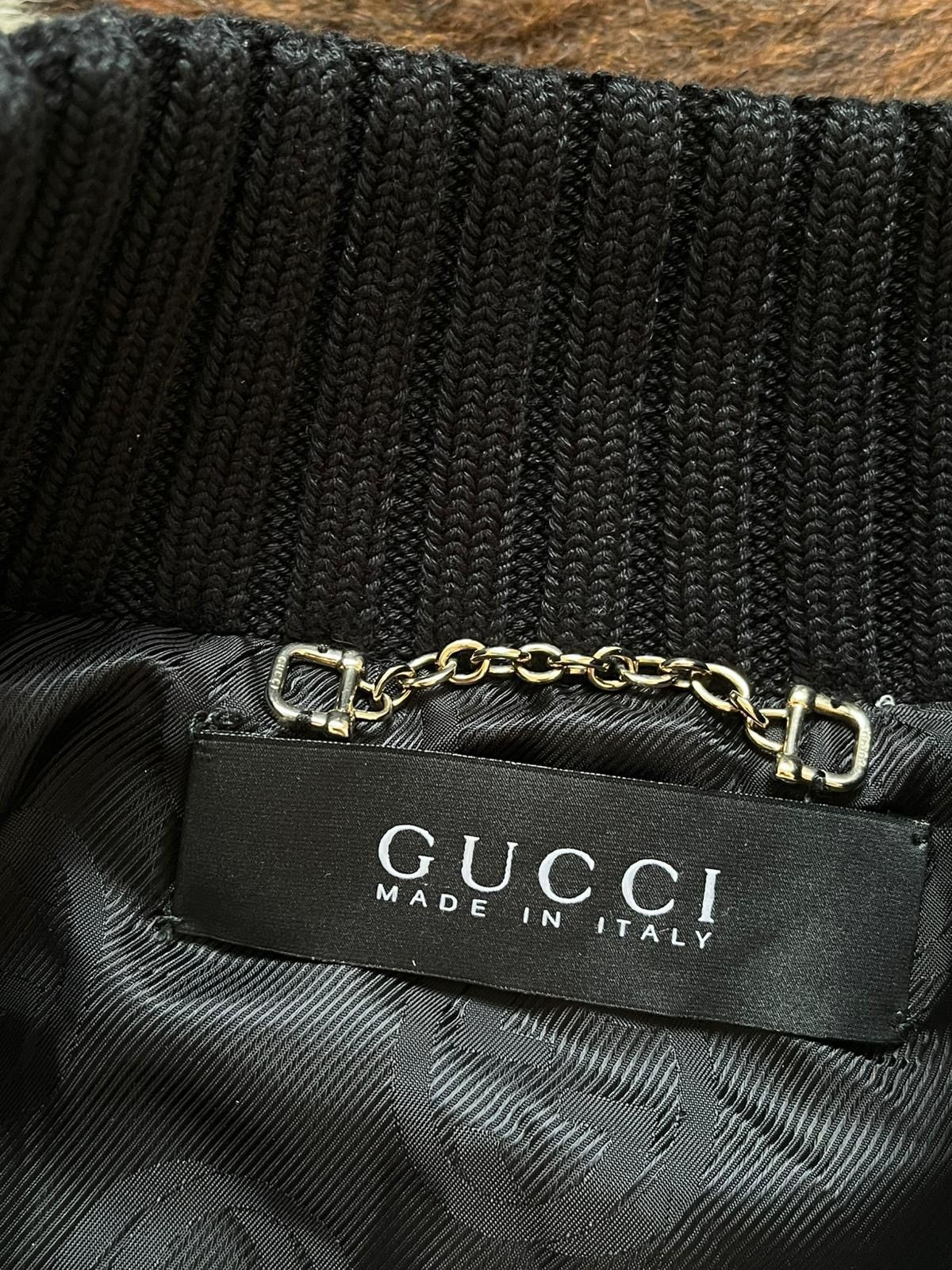 Gucci Gucci 2006 Genuine Leather Pockets Cropped Madonna Jacket Size XS / US 0-2 / IT 36-38 - 3 Thumbnail