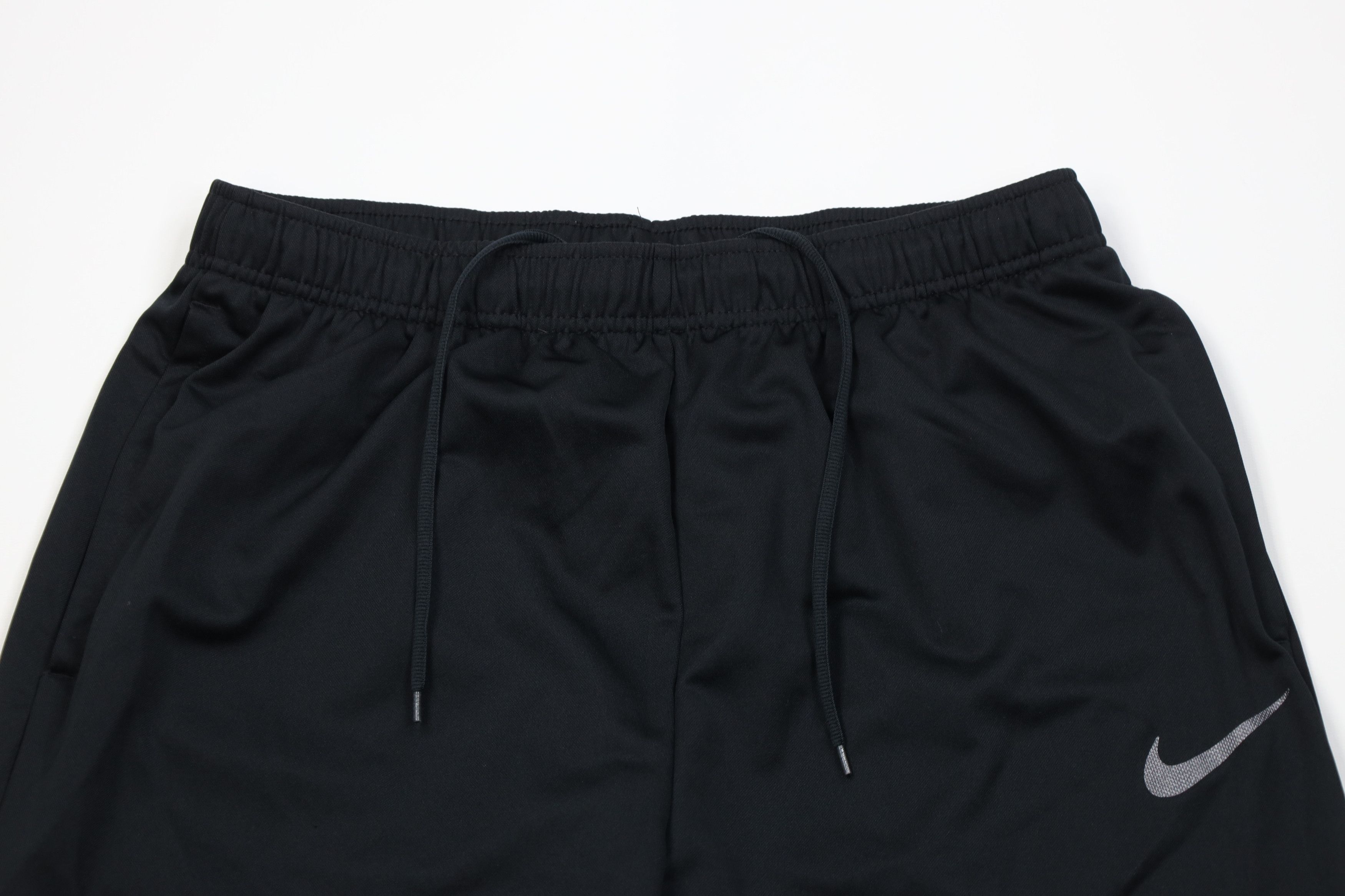 Nike Vintage Y2K Nike Mini Swoosh Wide Leg Pants Black Polyester Size US 38 / EU 54 - 2 Thumbnail