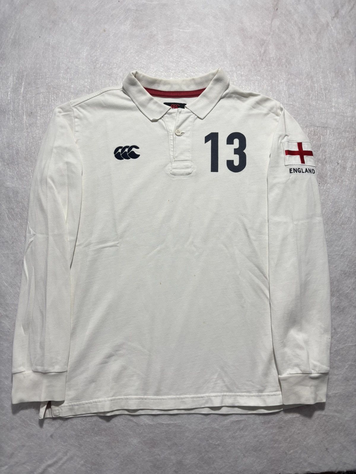 Canterbury England Polo Rugby Shirt