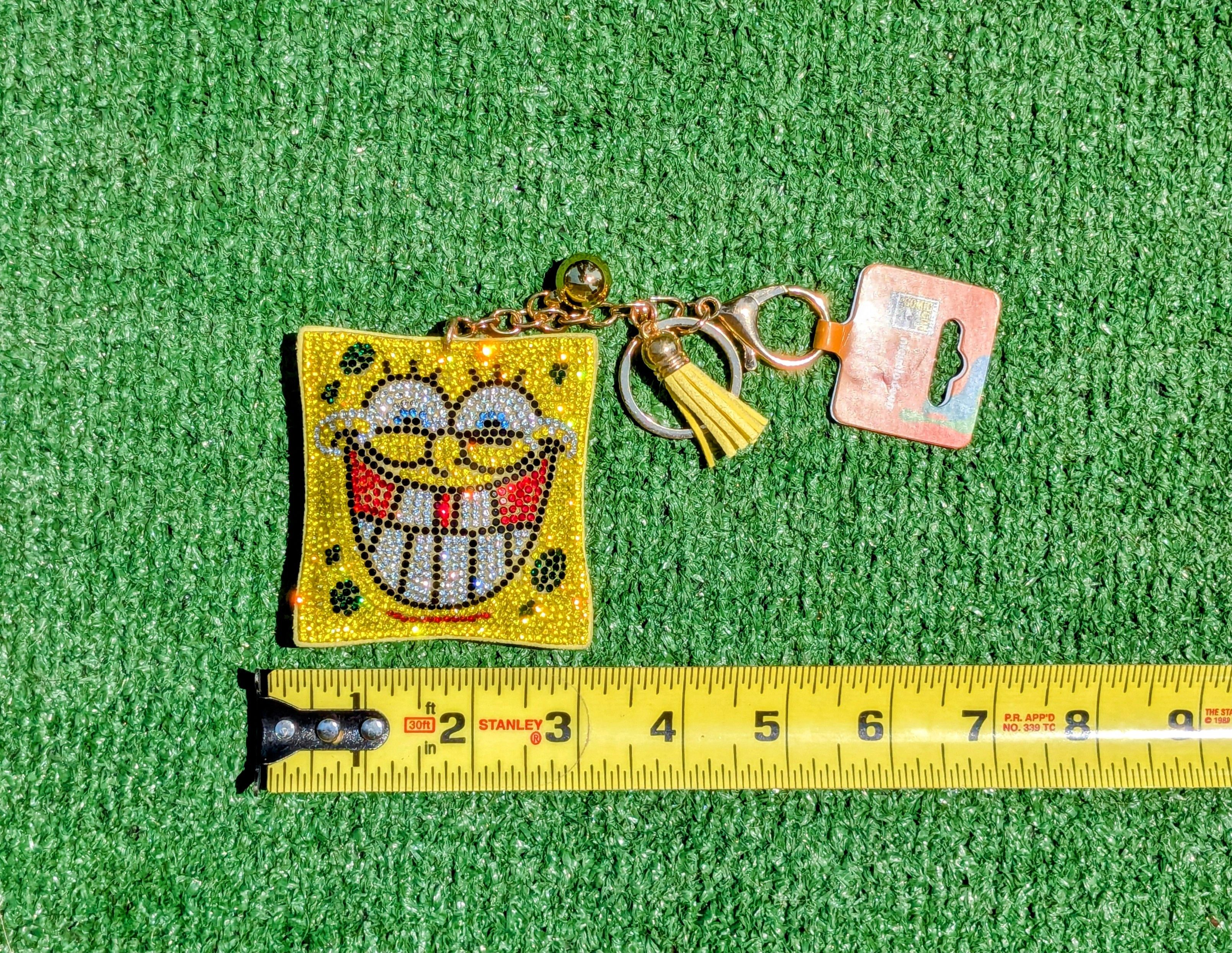 Nickelodeon Spongebob SDCC 2025 Exclusive Rhinestone Tassle Bag Charm Size ONE SIZE - 1 Thumbnail