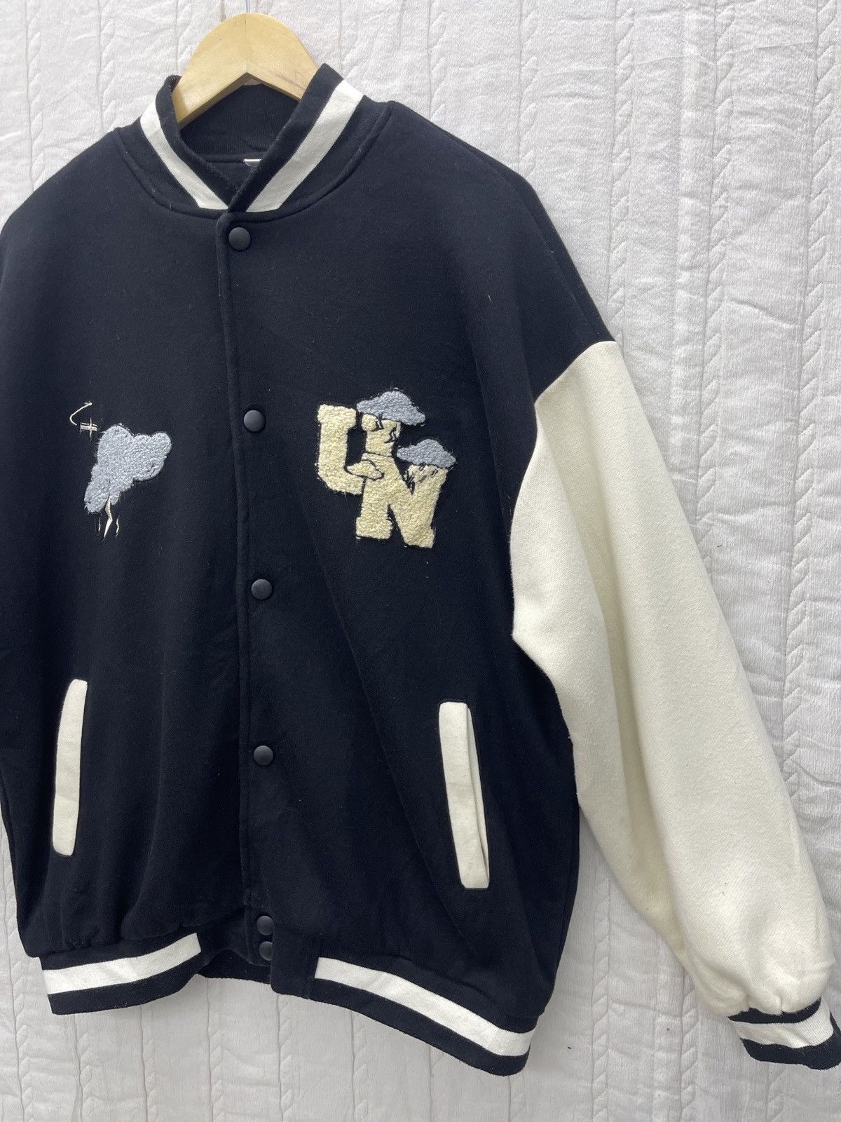 Japanese Brand STEALS💥HOOK UNOFFCALL VARSITY JACKET Size US L / EU 52-54 / 3 - 6 Thumbnail