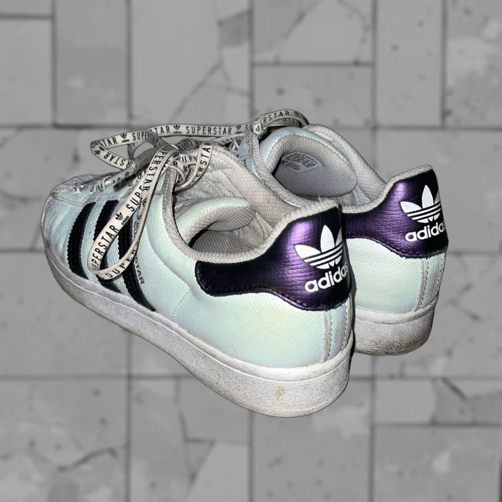 Adidas Adidas white sneakers Womens size 8 Sneaker Athletic Shoes White Womens 8 Size US 8 / IT 38 - 1 Thumbnail