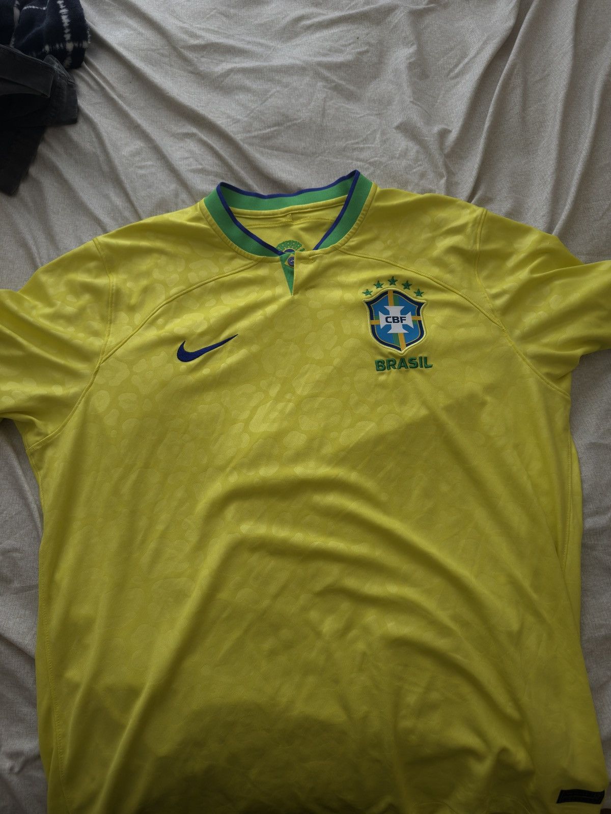 Nike Brazil Jersey Size US XL / EU 56 / 4 - 1 Thumbnail