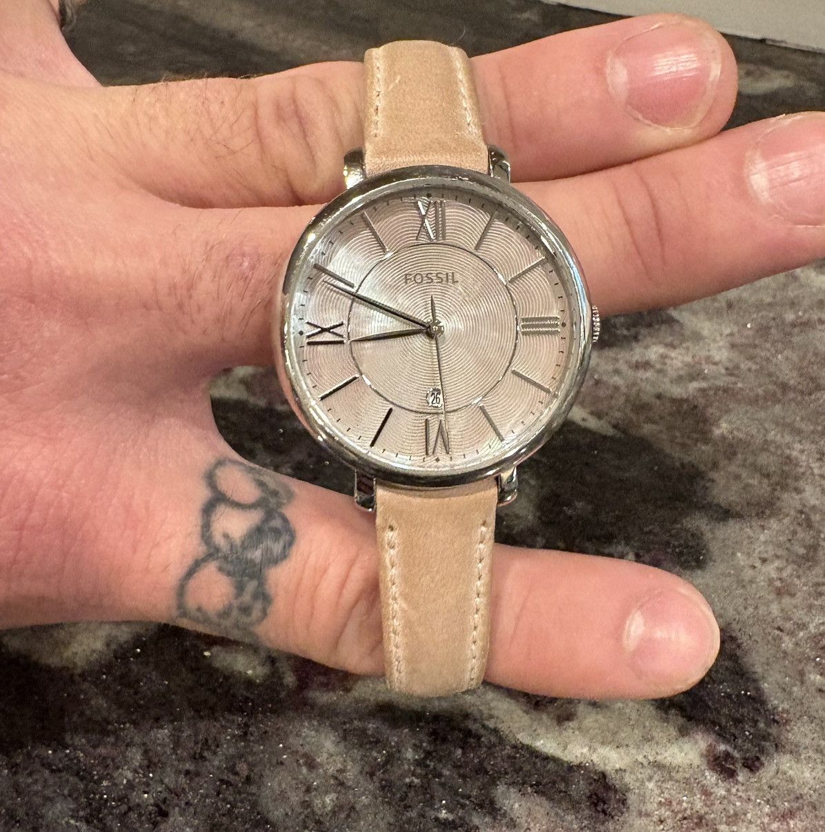 Fossil Jacqueline Blush Fossil Watch Size ONE SIZE - 2 Thumbnail