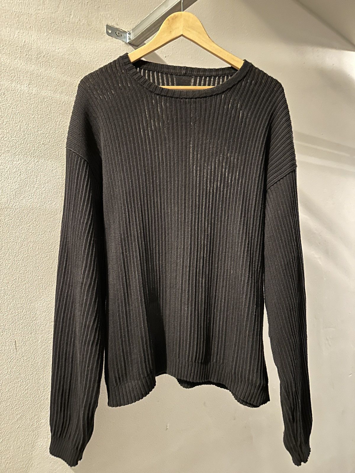 Rick Owens Biker knit sweater Size US XXL / EU 58 / 5 - 1 Thumbnail