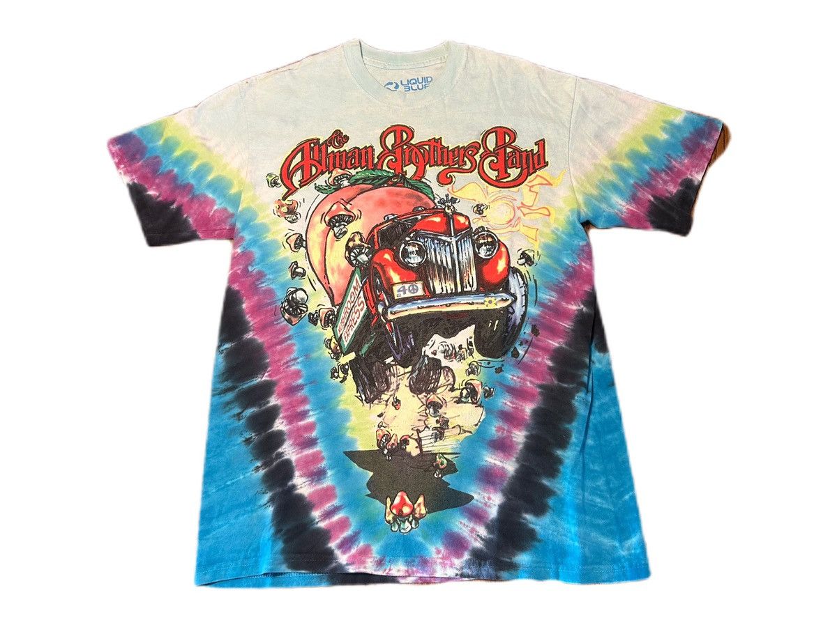 Band Tees × Liquid Blue × Vintage 1997 Allmans Brothers AOP Band Tee Size US M / EU 48-50 / 2 - 1 Thumbnail