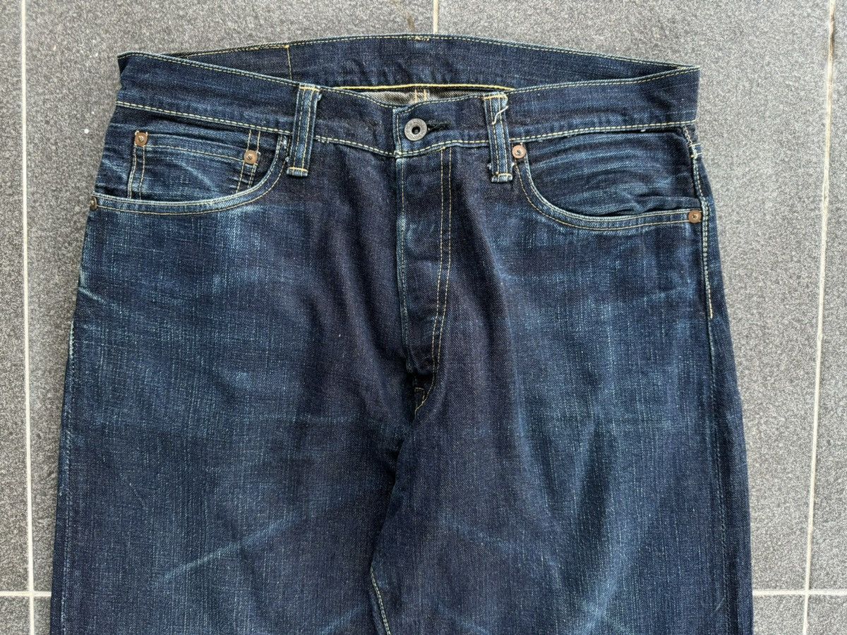 Japanese Brand Vintage Triple Square Selvedge Distressed Denim Size US 33 - 3 Thumbnail