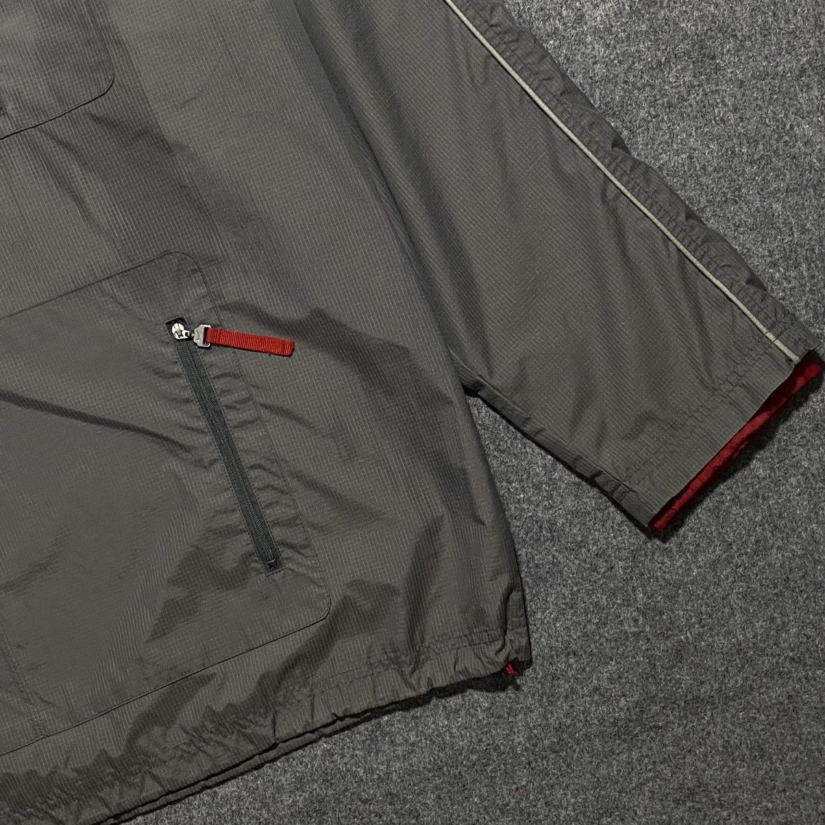 Nike Rare Nike Asymmetrical Hex Zip Jacket Y2K Ninja Pocket Neck Size US L / EU 52-54 / 3 - 8 Thumbnail
