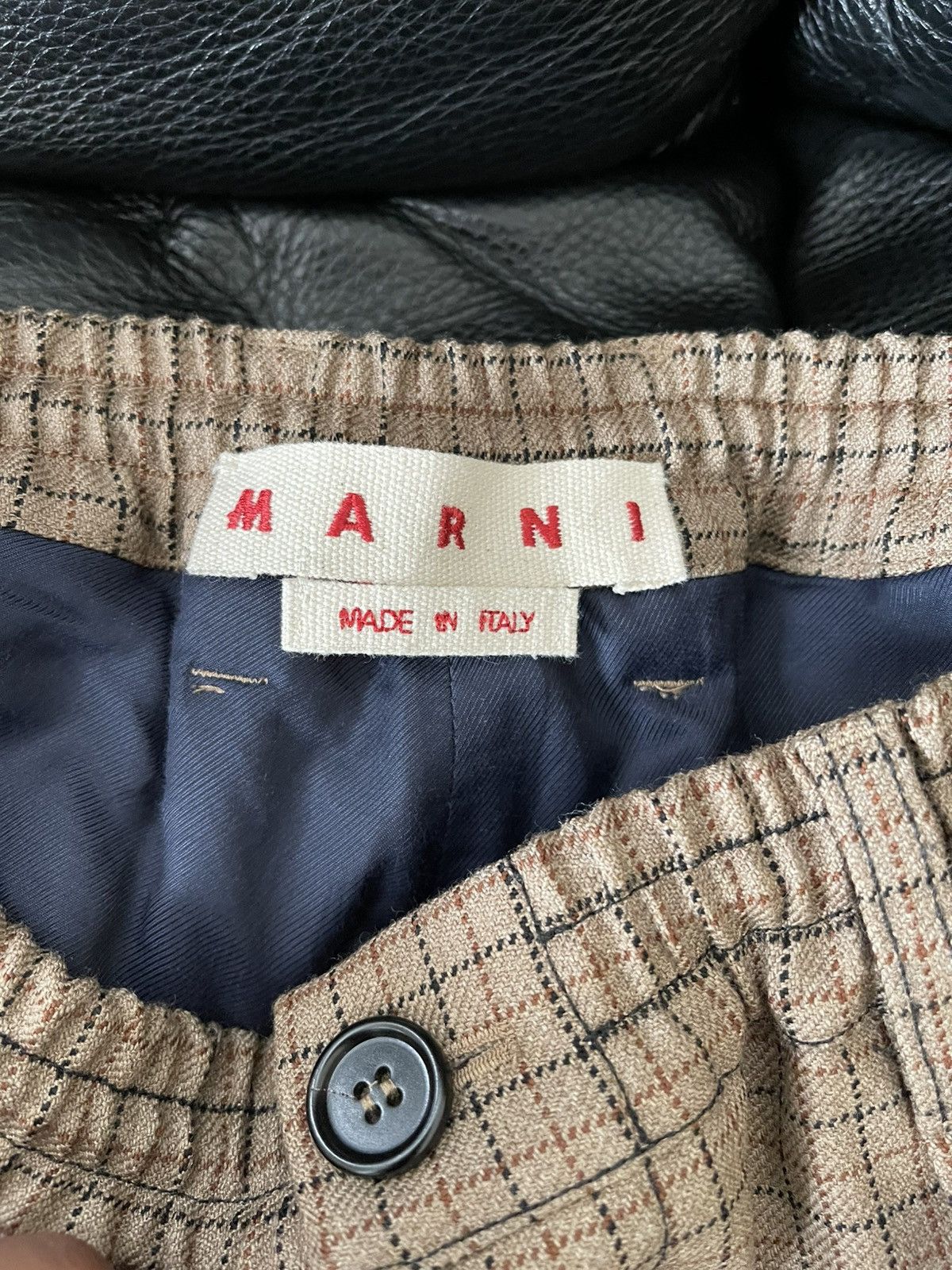 Marni Marni Brown Wool Trousers Size US 34 / EU 50 - 4 Thumbnail