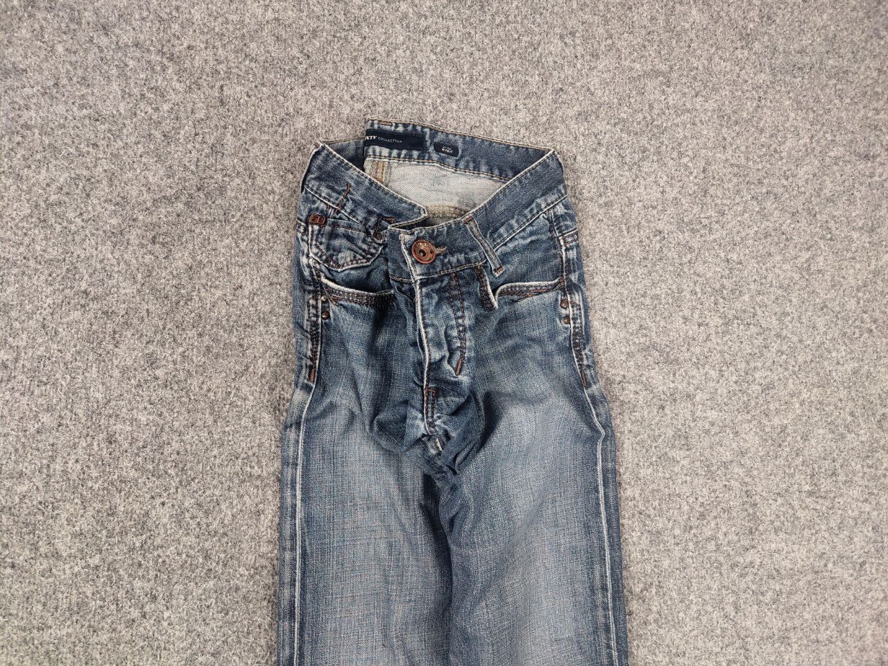 Miss Sixty Vintage Y2k Style Miss Sixty Faded Denim Jeans Tapered Fit Size 28" / US 6 / IT 42 - 4 Thumbnail