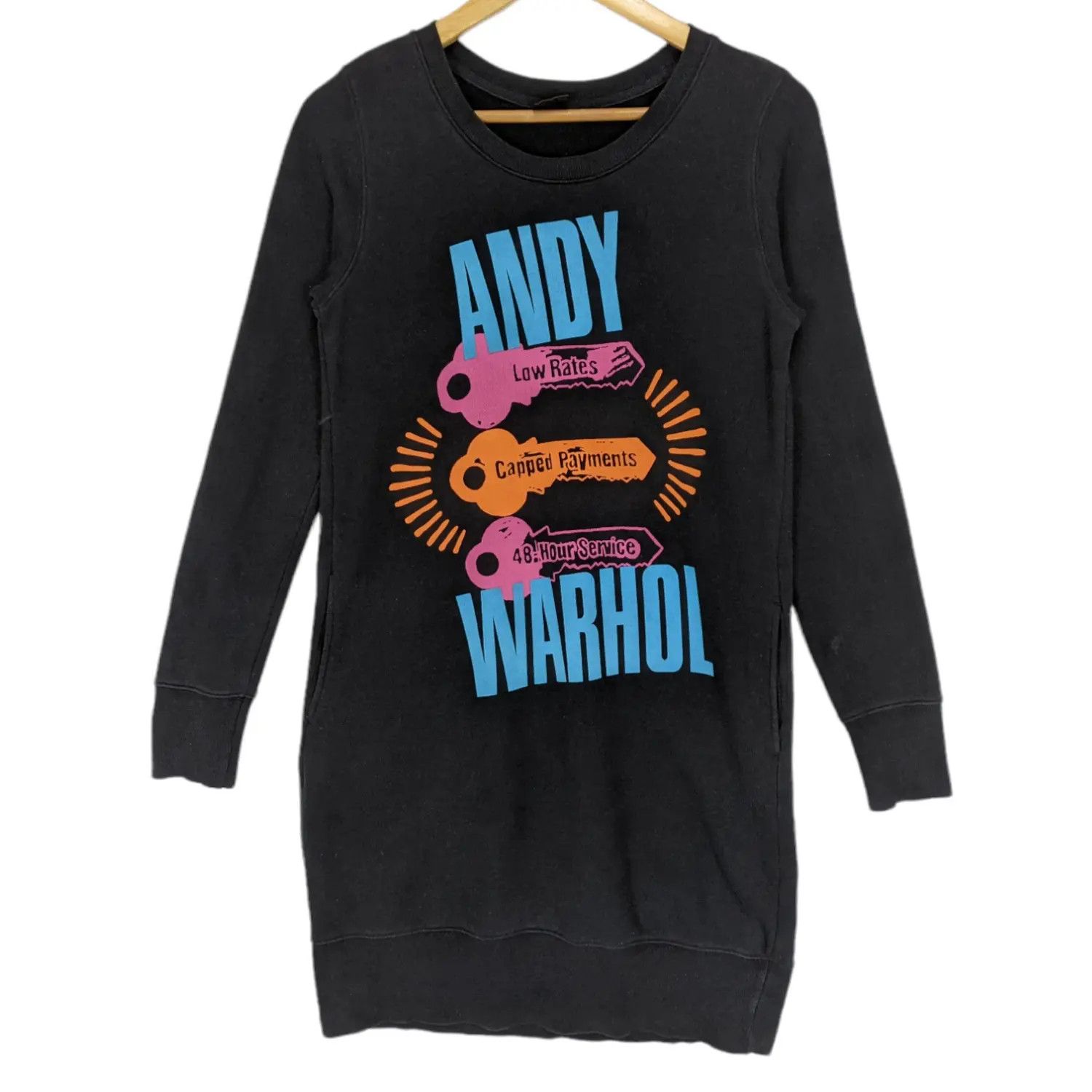 Andy Warhol × Japanese Brand × Uniqlo UNIQLO x Andy Warhol Long Jumper Sweatshirt Size S / US 4 / IT 40 - 2 Thumbnail