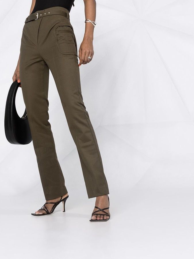 Coperni o1mle0524 Pants in Khaki Size 30" / US 8 / IT 44 - 5 Thumbnail