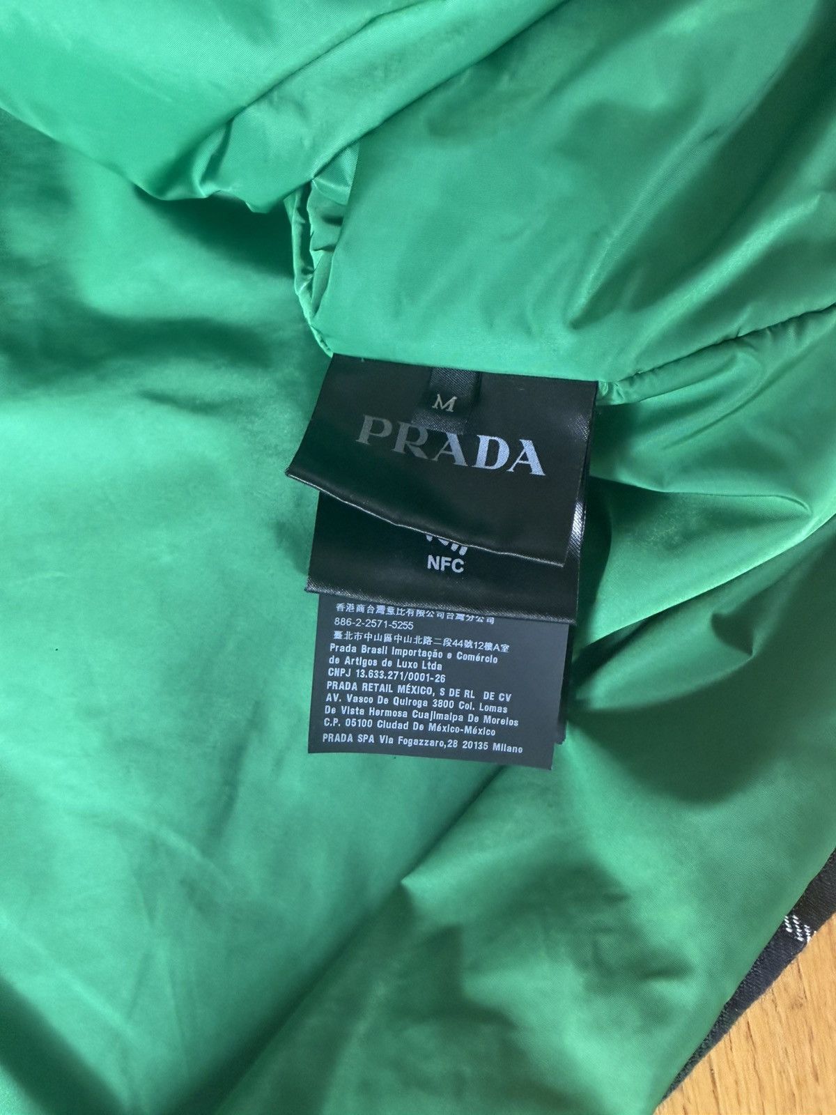 Prada Prada Plaid Padded Shirt Jacket Size US M / EU 48-50 / 2 - 8 Thumbnail