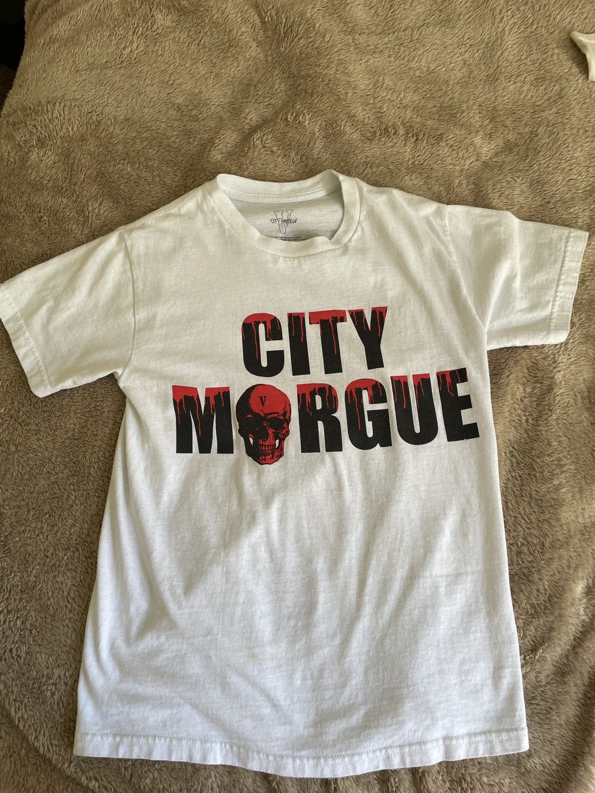 City Morgue × Vlone VLONE x CITY MORGUE DOGS TEE Size US S / EU 44-46 / 1 - 4 Thumbnail