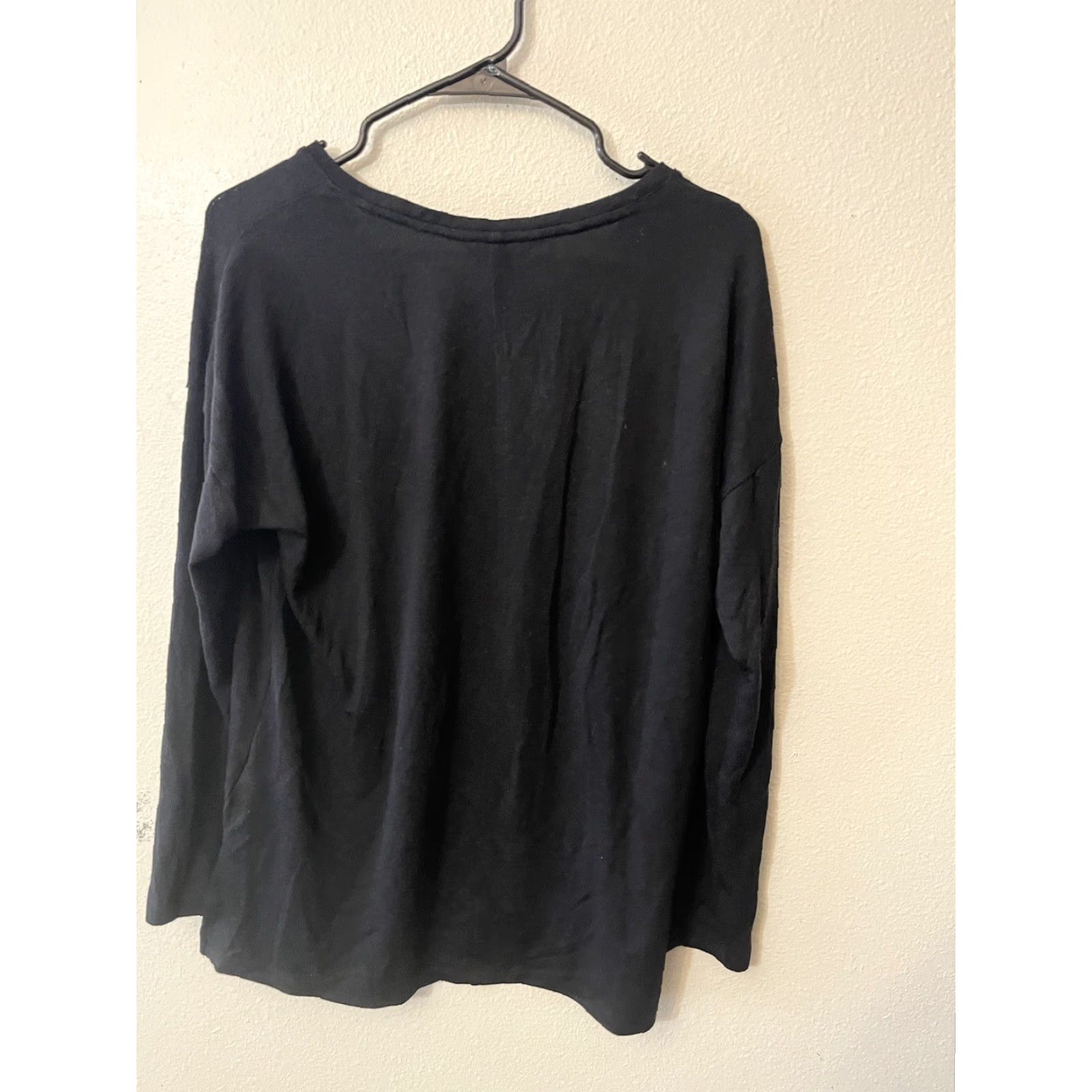 Banana Republic Banana Republic Sweater Women Petite Small Black Cable-Knit Long Sleeve Crew Neck Pullover Casual Size S / US 4 / IT 40 - 3 Thumbnail