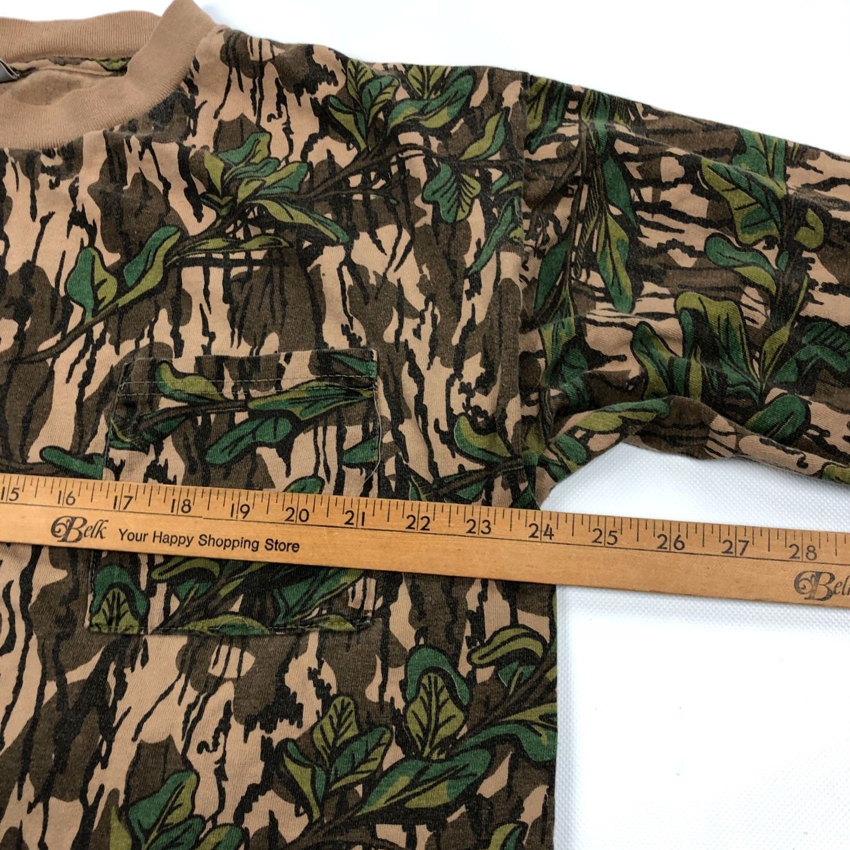 Carhartt VINTAGE Carhartt Shirt Mens XL Long Sleeve Green Leaf Camo Mossy Oak 90s Outdoor Vintage Hunting Mens Size US XL / EU 56 / 4 - 6 Thumbnail