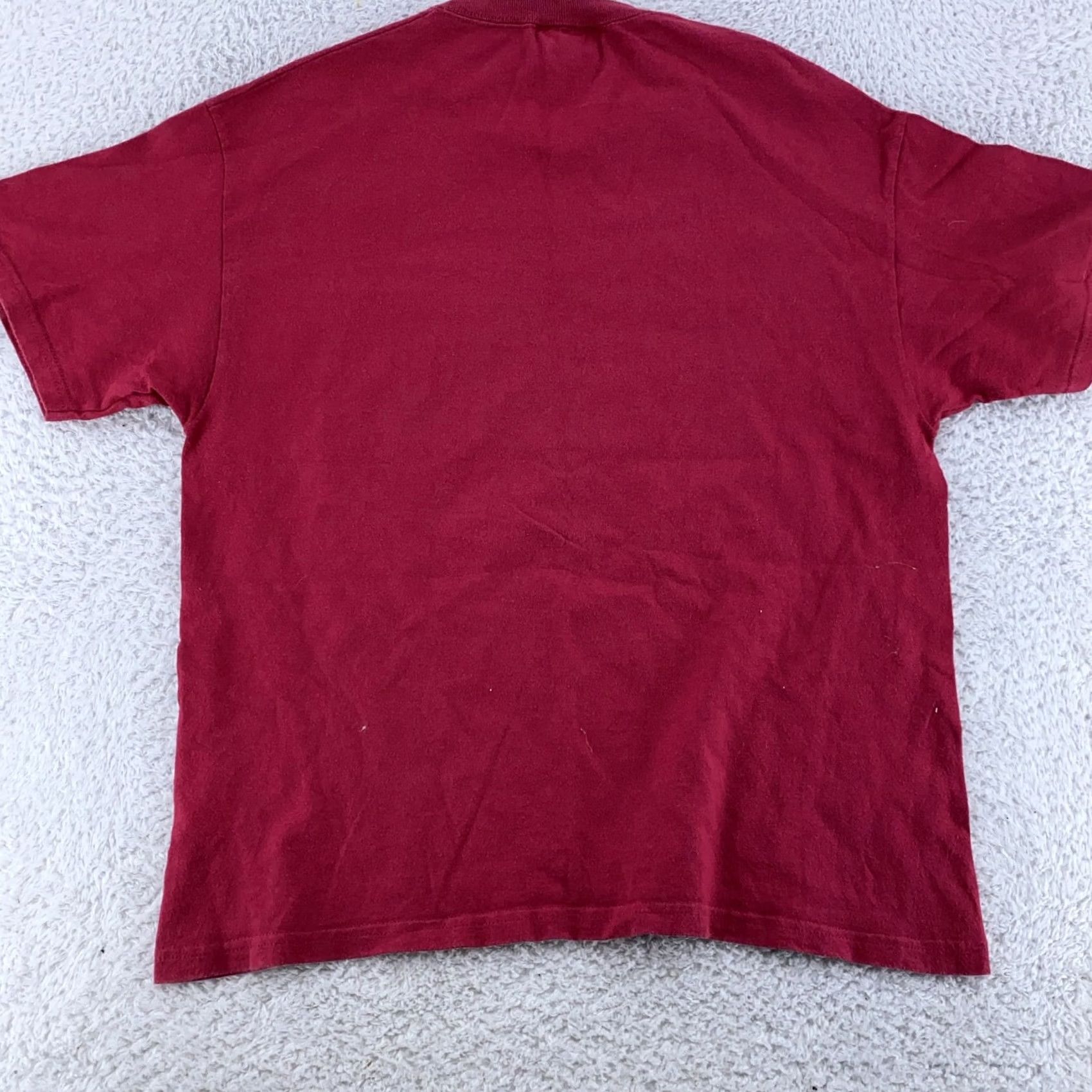 Lee VINTAGE Lee Pocket Tee Shirt Mens M Red Cotton Crewneck Short Sleeve | Classic Retro Casual Shirt Size US M / EU 48-50 / 2 - 4 Thumbnail