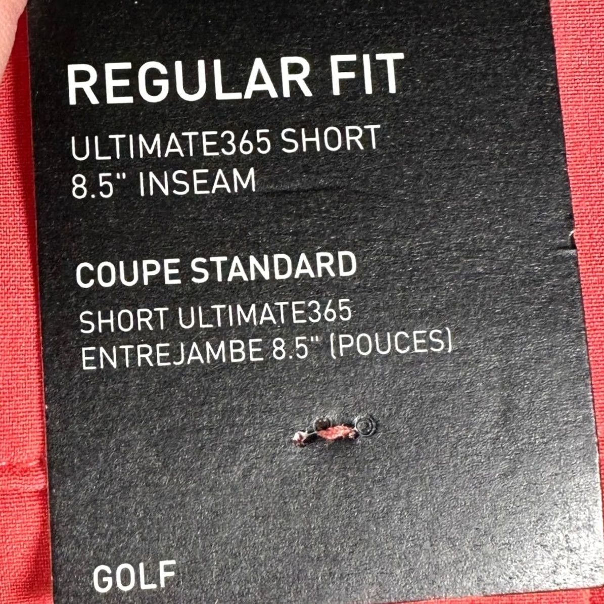 Adidas Adidas Ultimate365 Shorts Mens 32x8.5 Coral Pink Golf Chino Stretch Athletic Size US 32 / EU 48 - 2 Thumbnail