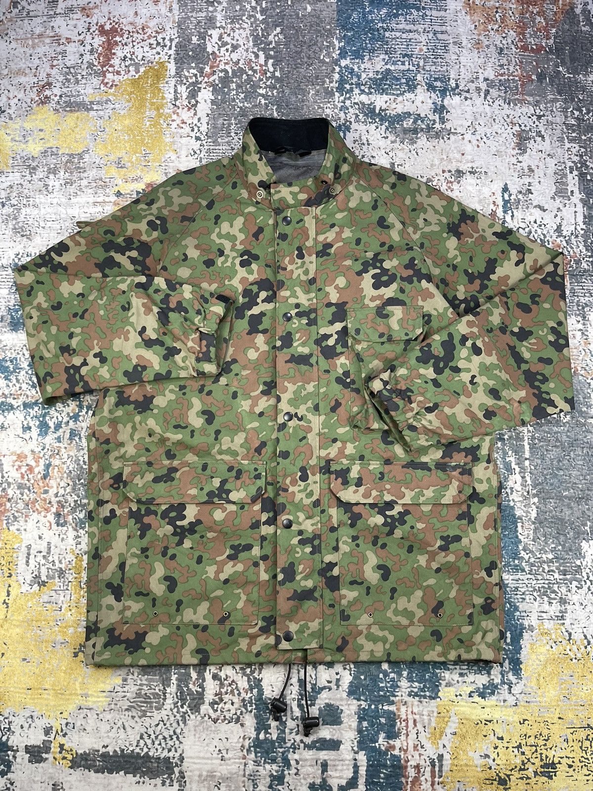 Goretex Vintage JGSDF Japan Army Camouflage Goretex Jackets Size US L / EU 52-54 / 3 - 2 Thumbnail