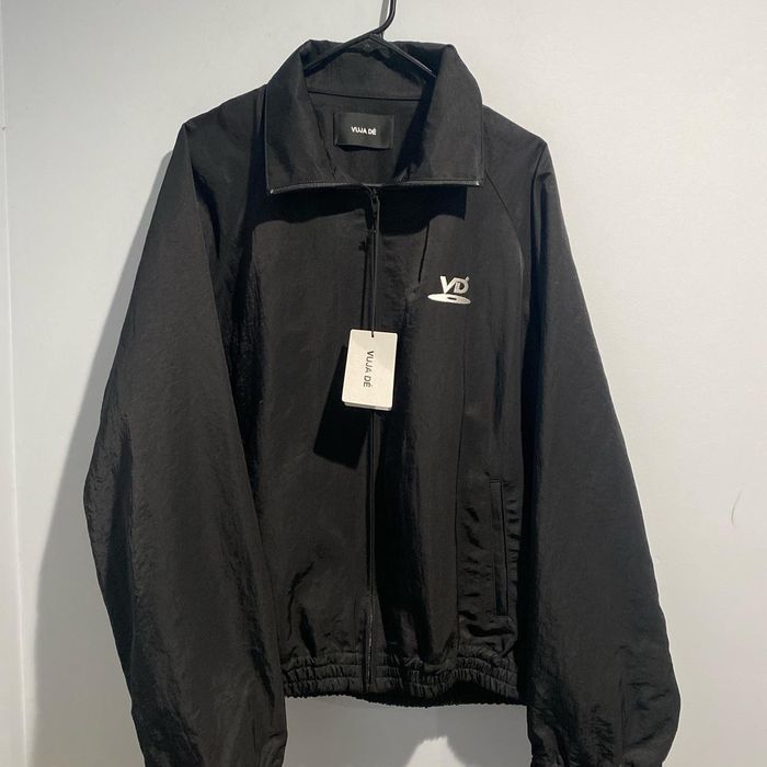 Vuja De Crushed Nylon Track Jacket | Grailed