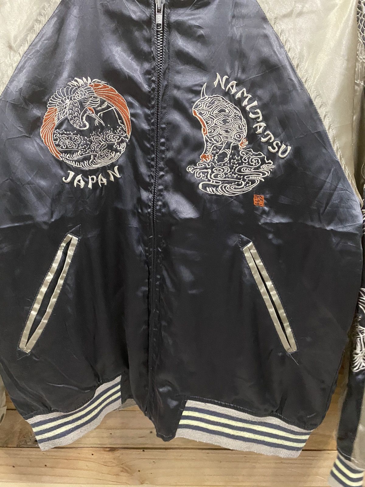 Hysteric Glamour × Japanese Brand Vintage sukajan ‘NAMITATSU’ embroidered logo Size US M / EU 48-50 / 2 - 5 Thumbnail