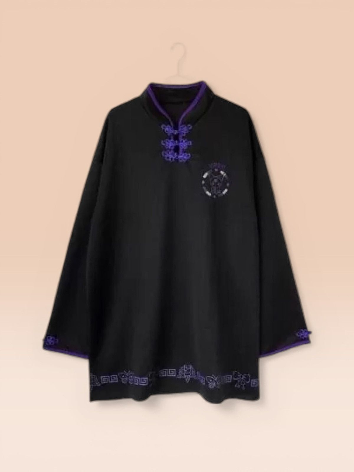 Anime Kuromi Chinese Black purple Dress Pullover Size US L / EU 52-54 / 3 - 1 Thumbnail